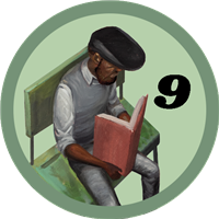 Adult Badge 9 Badge